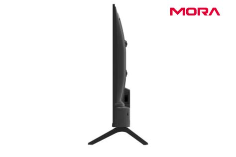 MORA LEDN43D4N 43" 720p HD Ready SMART TV; Stunning picture quality with sharp details and vivid colors; Smart Features: Built-in apps and seamless Wi-Fi connection for online streaming; Multiple Ports: HDMI and USB ports for connecting your devices and accessories; Energy Efficient: Designed to save power while providing top-notch performance; Perfect for movies, gaming, and streaming, all in one sleek package
